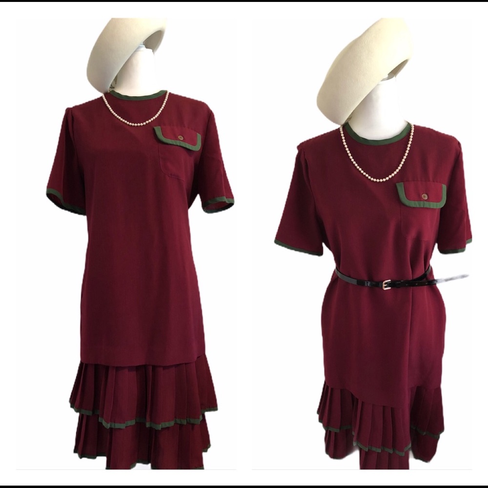 1970s vintage Leslie Fay dress